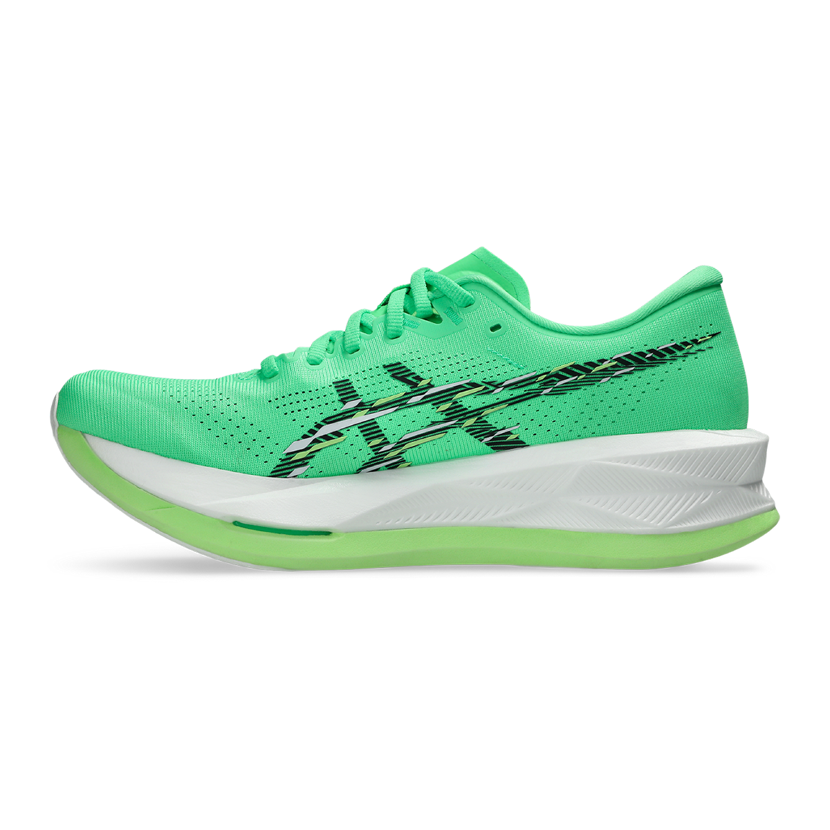 Asics Sonicblast — Cream - Blue Fade — Size D — Width 10 — Side View