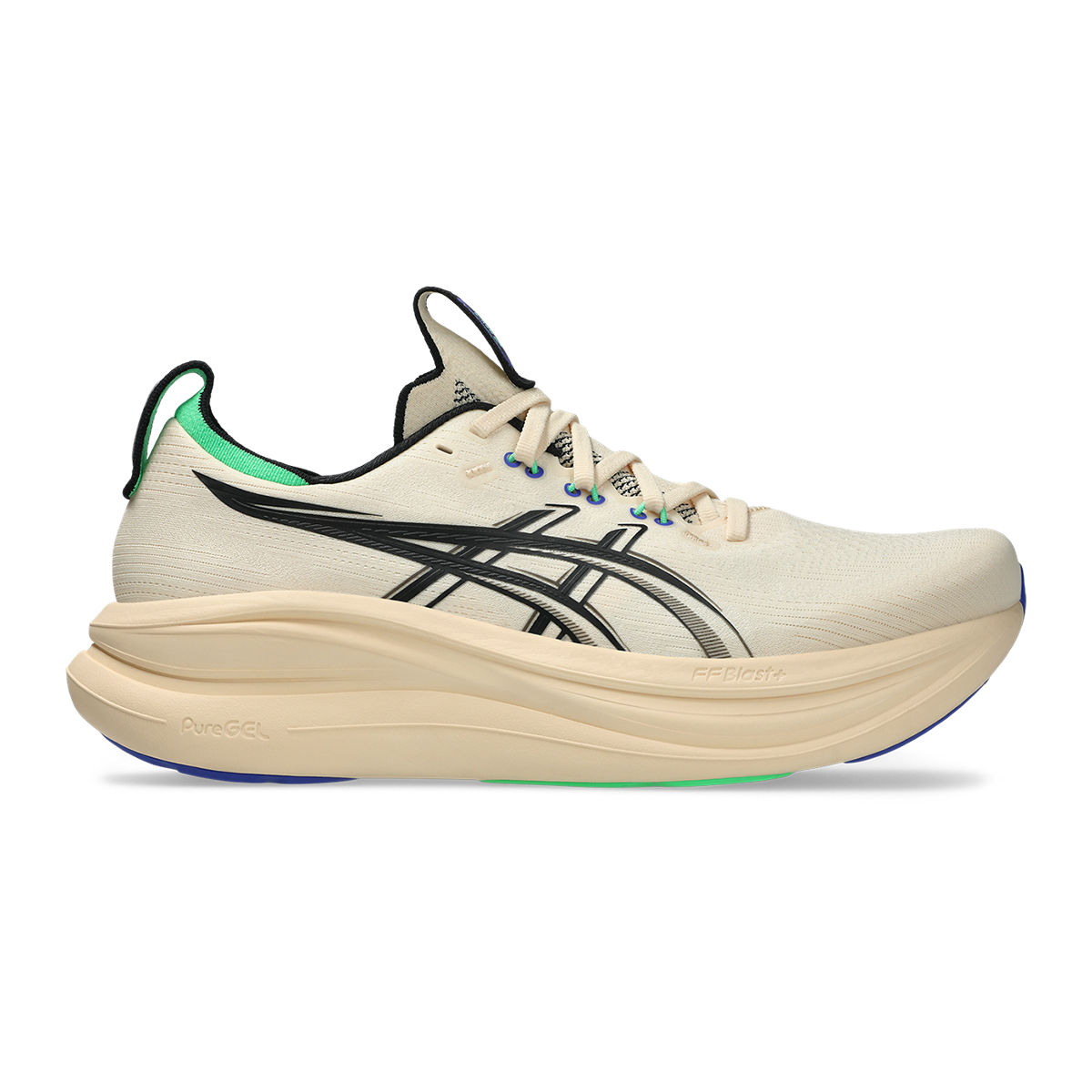 Asics Gel Nimbus 28 — Black - Graphite Grey — Size D — Width 10 — Alternate View 48