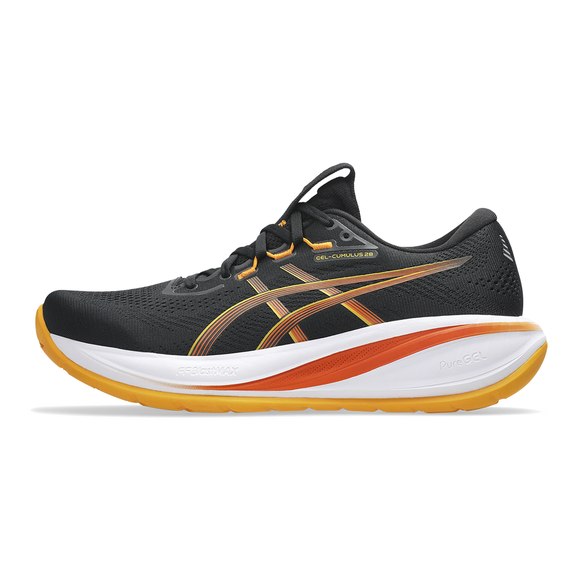 Asics Gel Cumulus 28 — Black - Illuminate Green — Size D — Width 6 — Alternate View 14