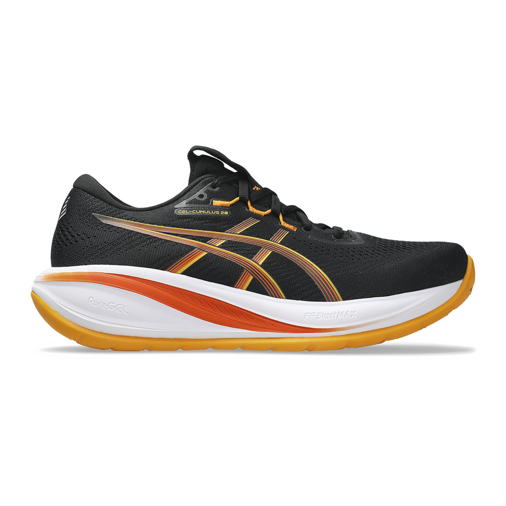 Asics Gel Cumulus 28 — Black - Illuminate Green — Size D — Width 6 — Alternate View 13