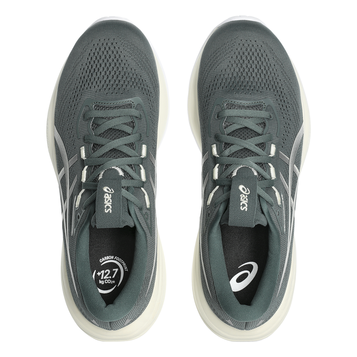 Asics Gel Cumulus 28 — Black - Illuminate Green — Size D — Width 6 — Alternate View 27