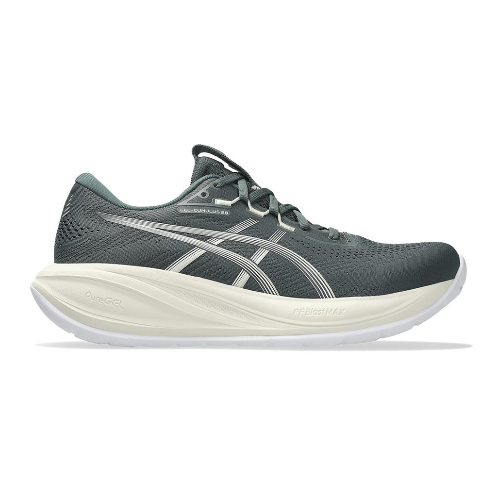Asics Gel Cumulus 28 — Black - Illuminate Green — Size D — Width 6 — Alternate View 25