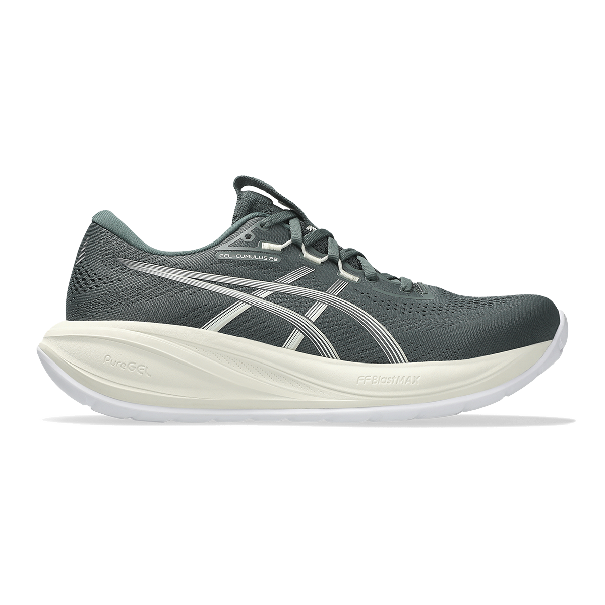 Asics Gel Cumulus 28 — Black - Illuminate Green — Size D — Width 6 — Alternate View 25