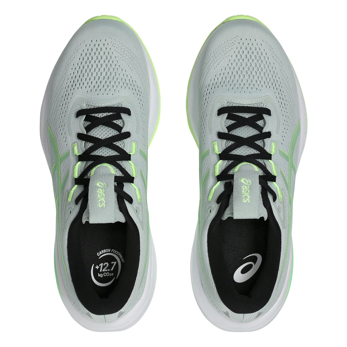 Asics Gel Cumulus 28 — Black - Illuminate Green — Size D — Width 6 — Alternate View 31