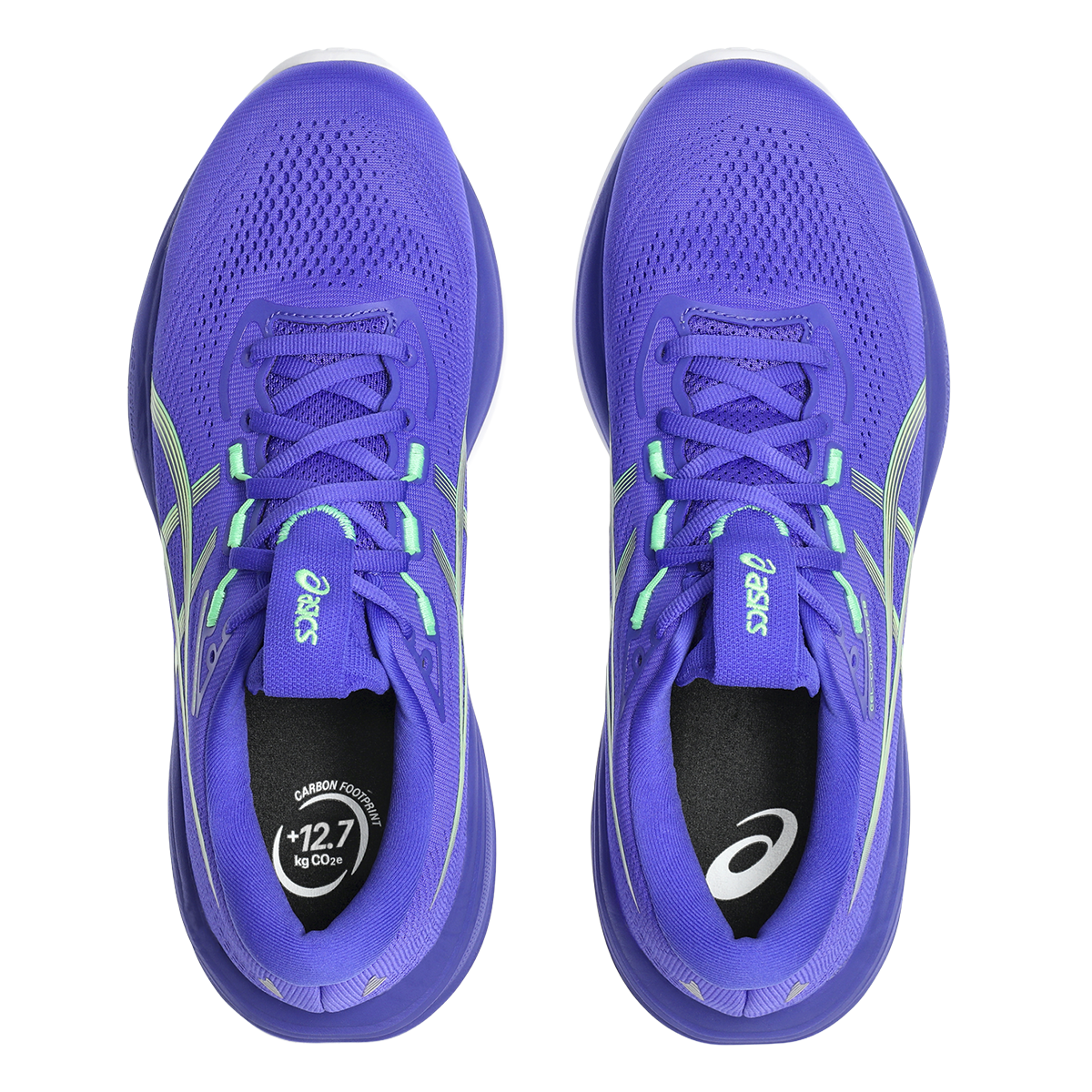 Asics Gel Cumulus 28 — Black - Illuminate Green — Size D — Width 6 — Alternate View 35