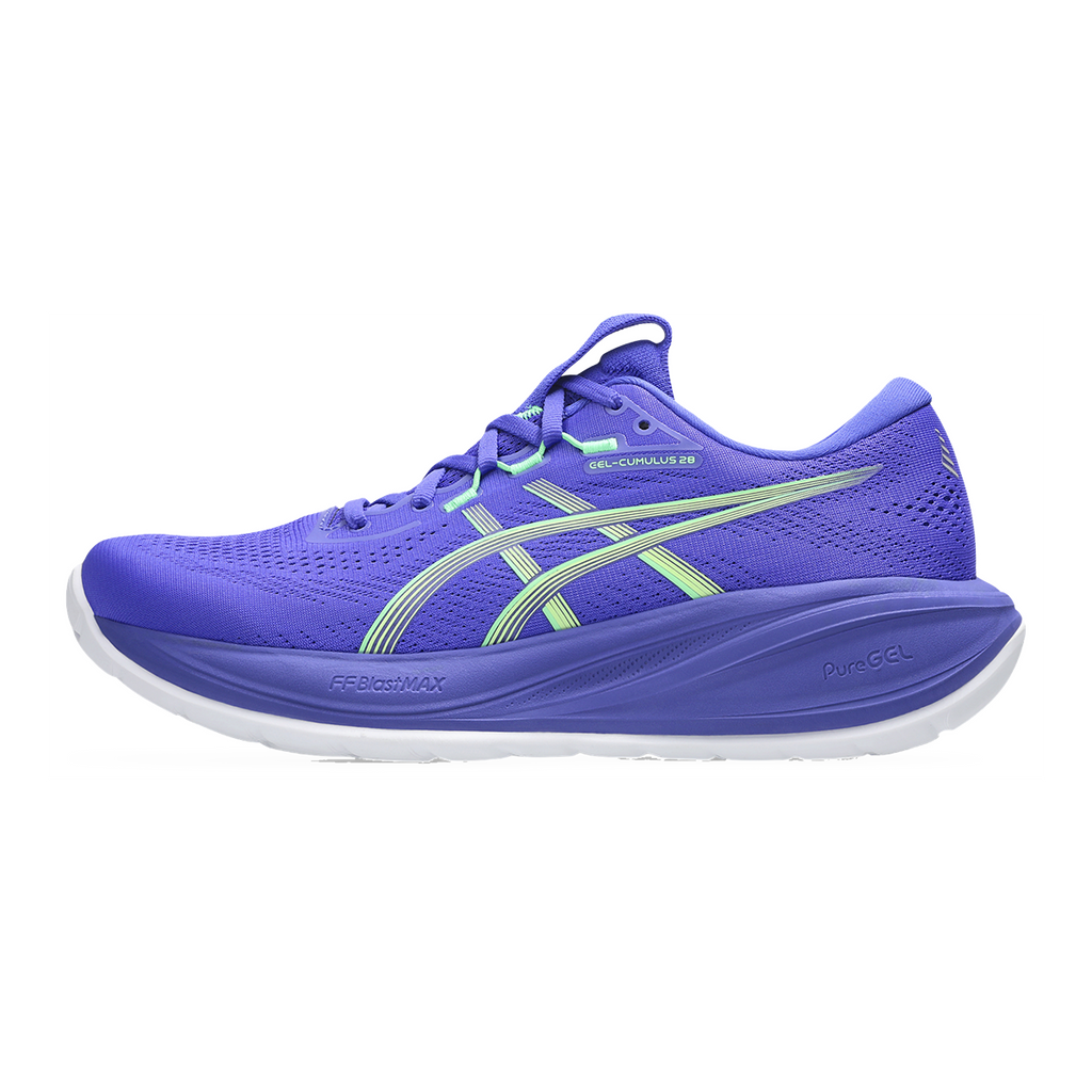 Asics Gel Cumulus 28 — Black - Illuminate Green — Size D — Width 6 — Alternate View 34