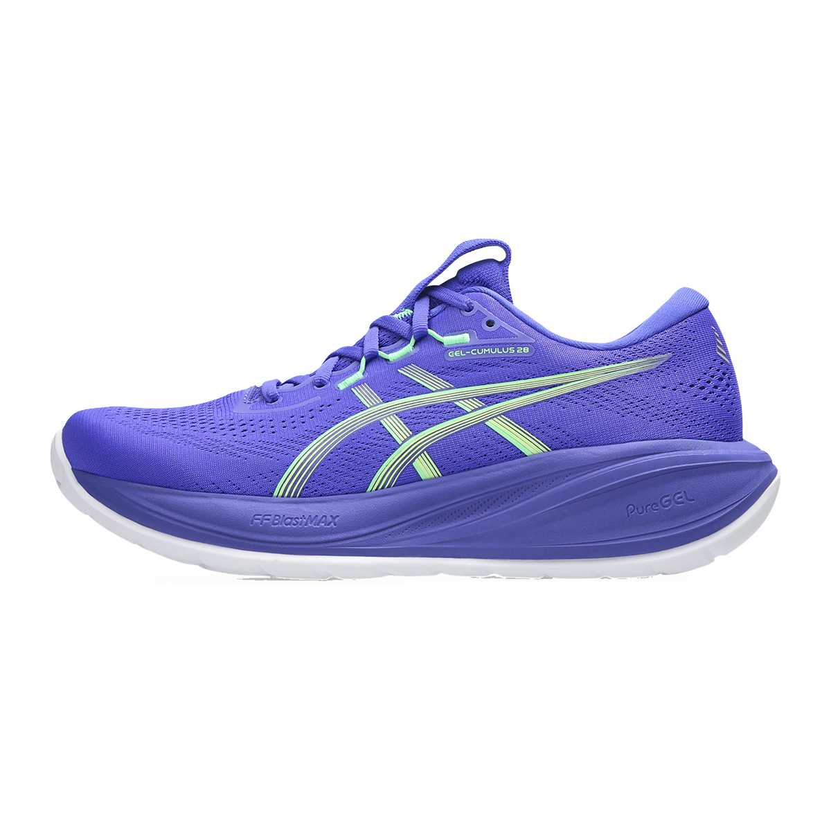 Asics Gel Cumulus 28 — Black - Illuminate Green — Size D — Width 6 — Alternate View 34