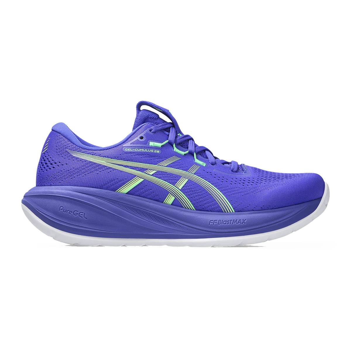 Asics Gel Cumulus 28 — Black - Illuminate Green — Size D — Width 6 — Alternate View 33