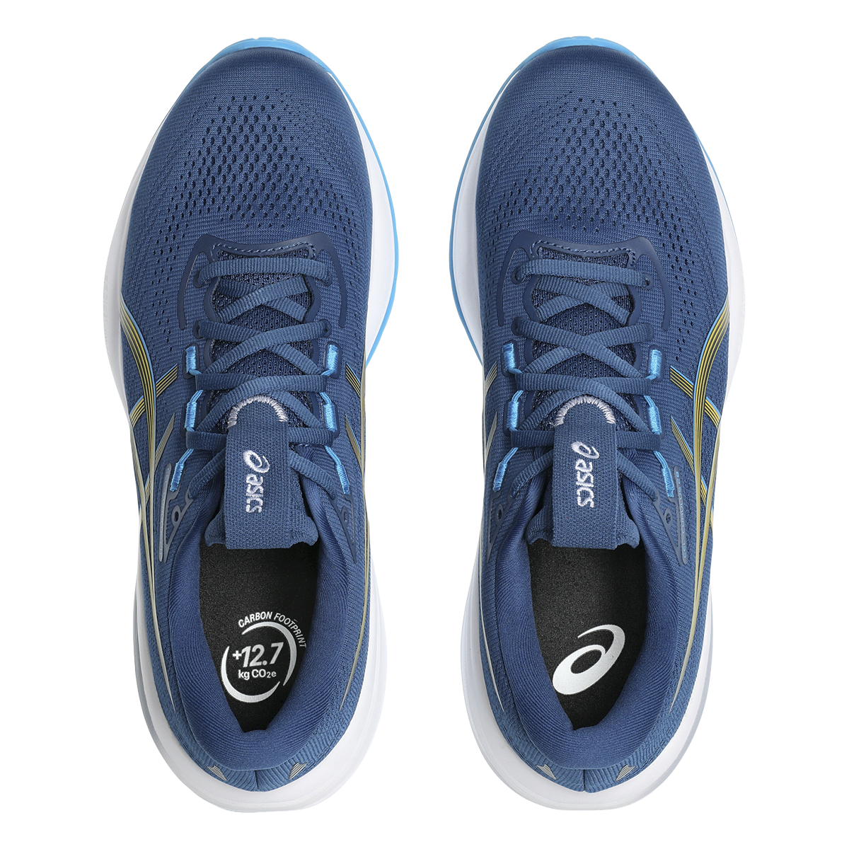 Asics Gel Cumulus 28 — Black - Illuminate Green — Size D — Width 6 — Alternate View 43