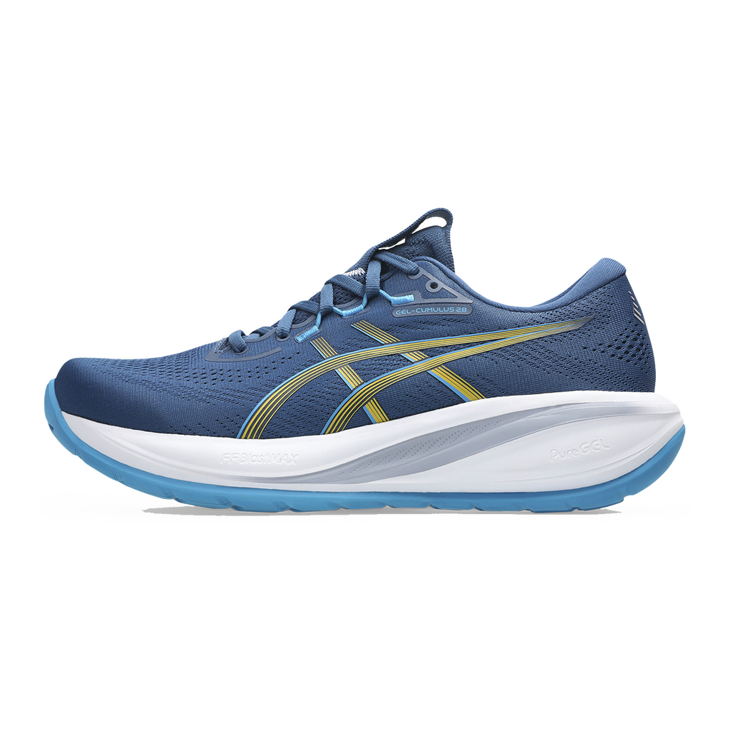 Asics Gel Cumulus 28 — Black - Illuminate Green — Size D — Width 6 — Alternate View 42