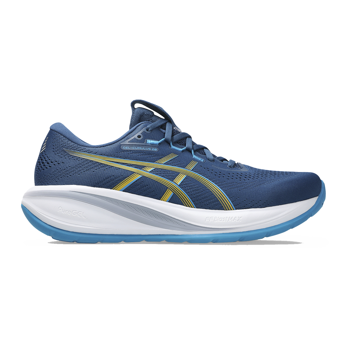 Asics Gel Cumulus 28 — Black - Illuminate Green — Size D — Width 6 — Alternate View 41