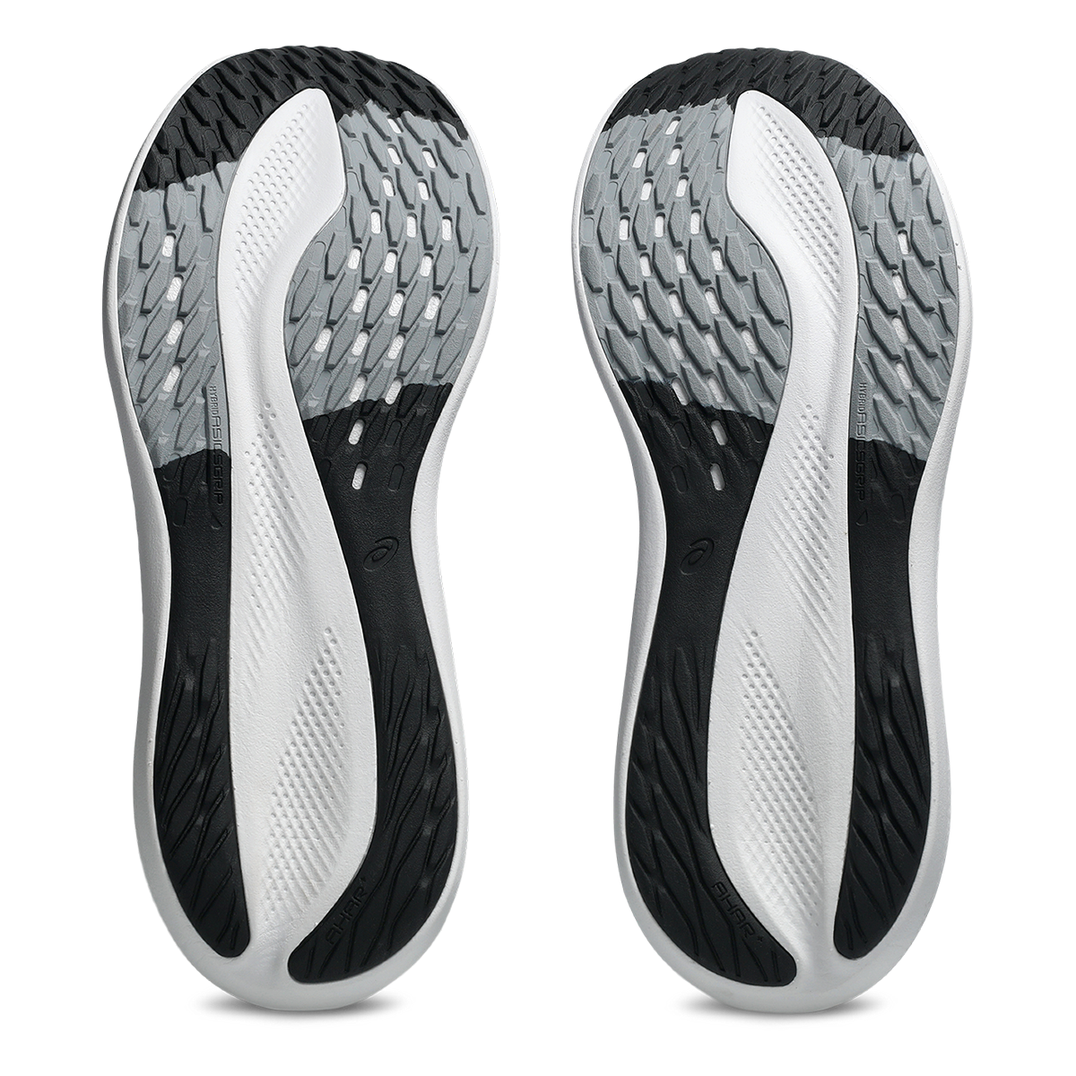 Asics Glideride Max 2 — Black - White — Size 2E — Width 10 — Top View
