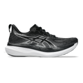 Asics Glideride Max 2 — Black - White — Size 2E — Width 10 — Front View
