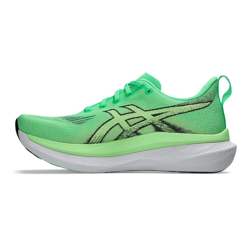 Asics Glideride Max 2 — Black - White — Size 2E — Width 10 — Lifestyle View