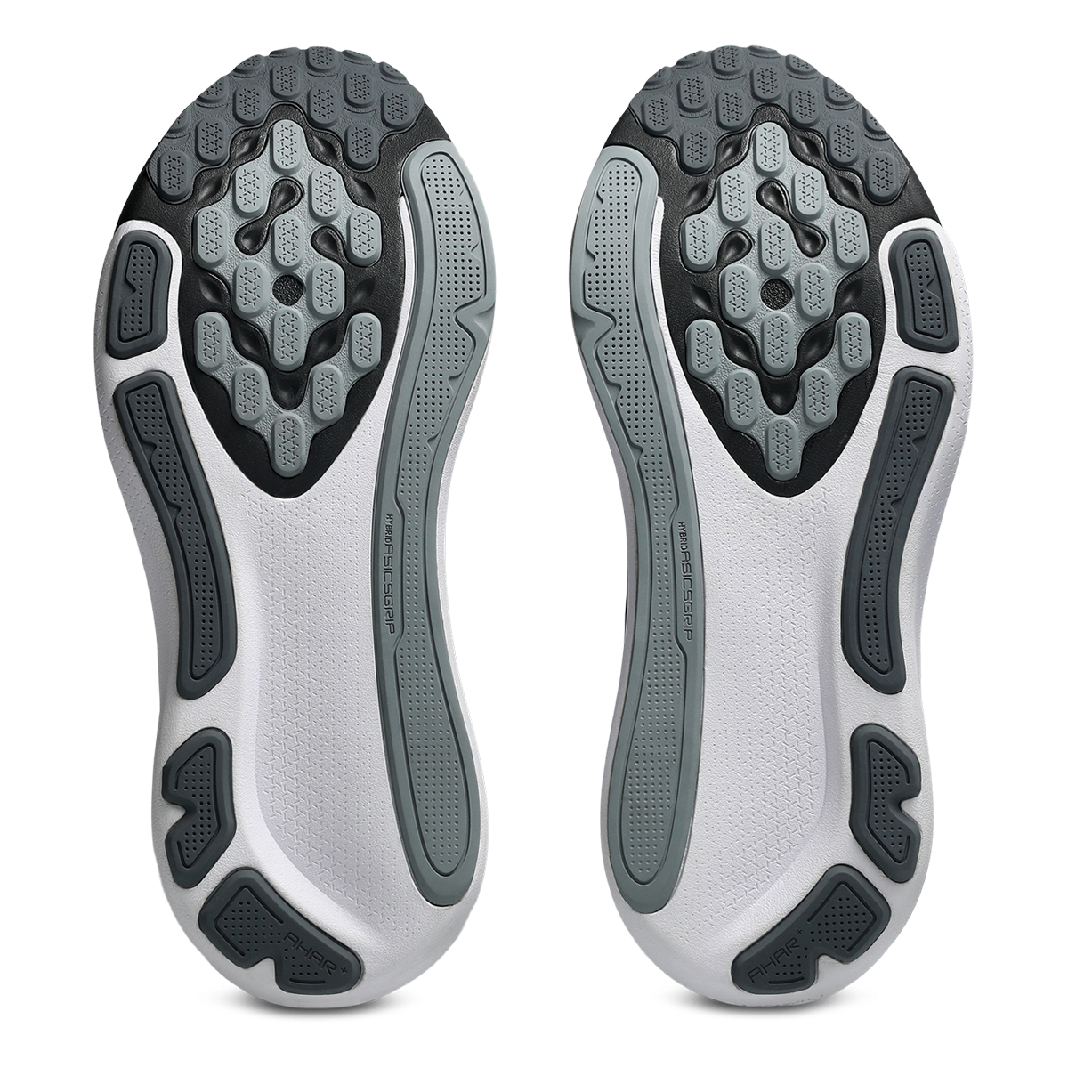 Asics Gel Kayano 33 — Black - White — Size D — Width 10 — Top View