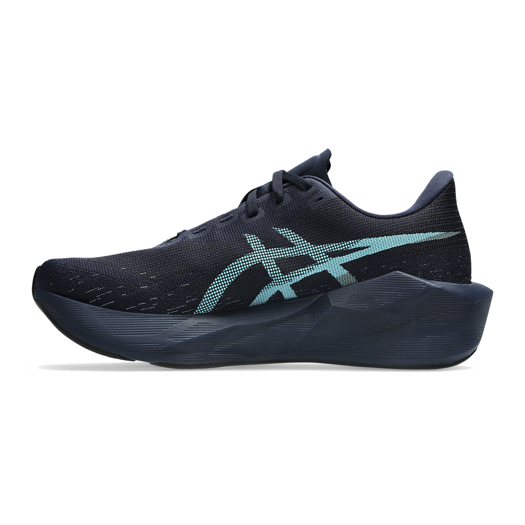 Asics Novablast 6 — Black - Black — Size 2E — Width 6 — Side View