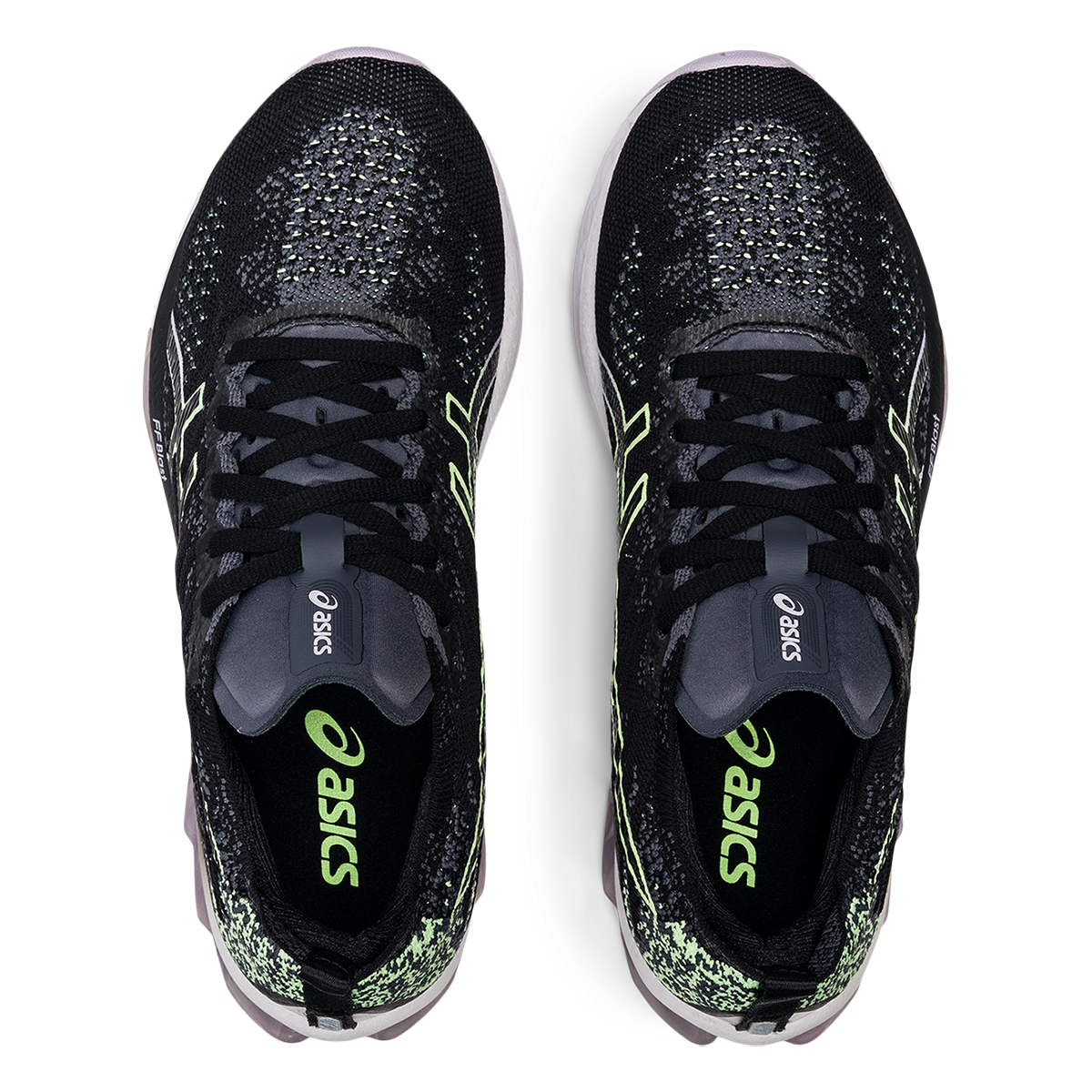 Asics Gel-Kinsei Blast — Black - Illuminate Yellow — Size B — Width 9.5 — Back View