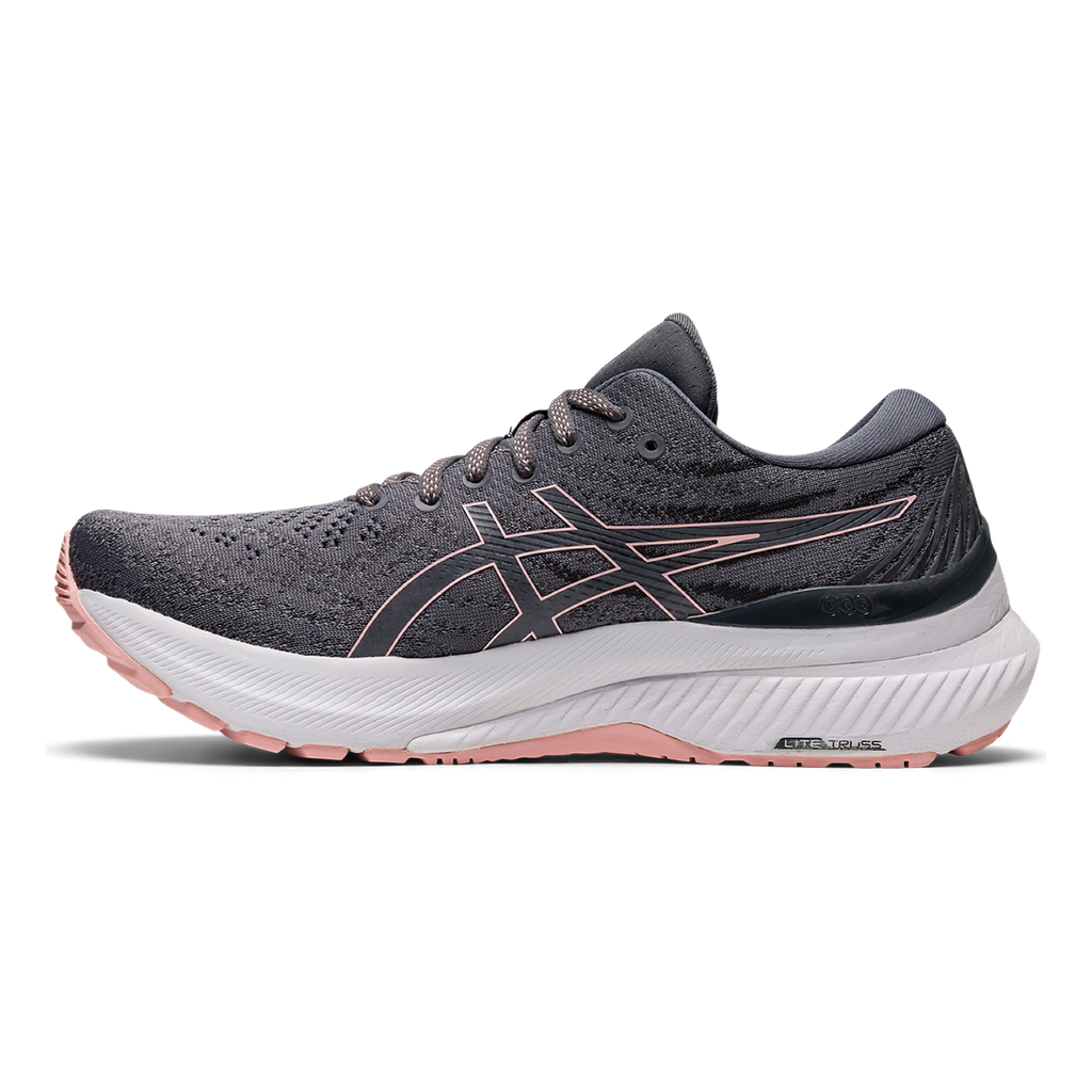 Asics Gel Kayano 29 — Metropolis - Frosted Rose — Size B — Width 9 — Side View