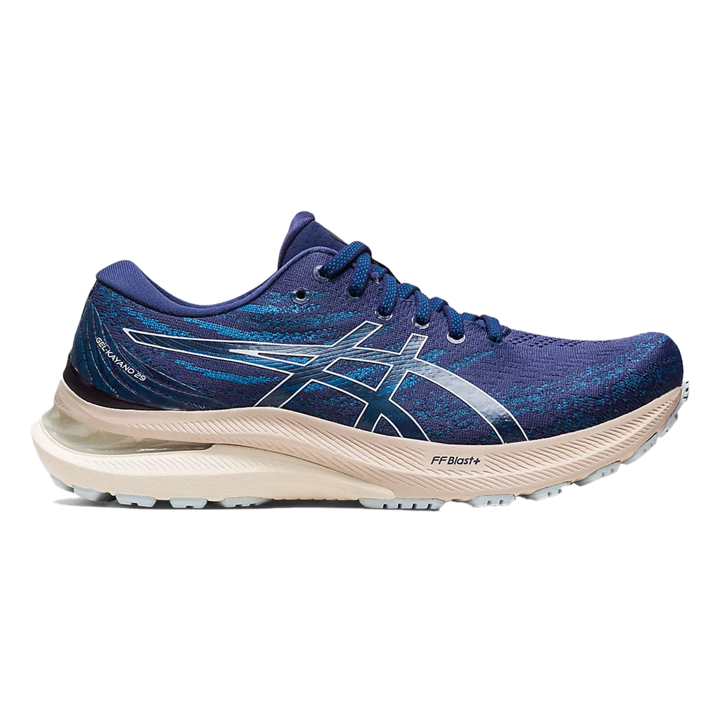 Asics Gel Kayano 29 — Indigo Blue - Sky — Size B — Width 7.5 — Front View