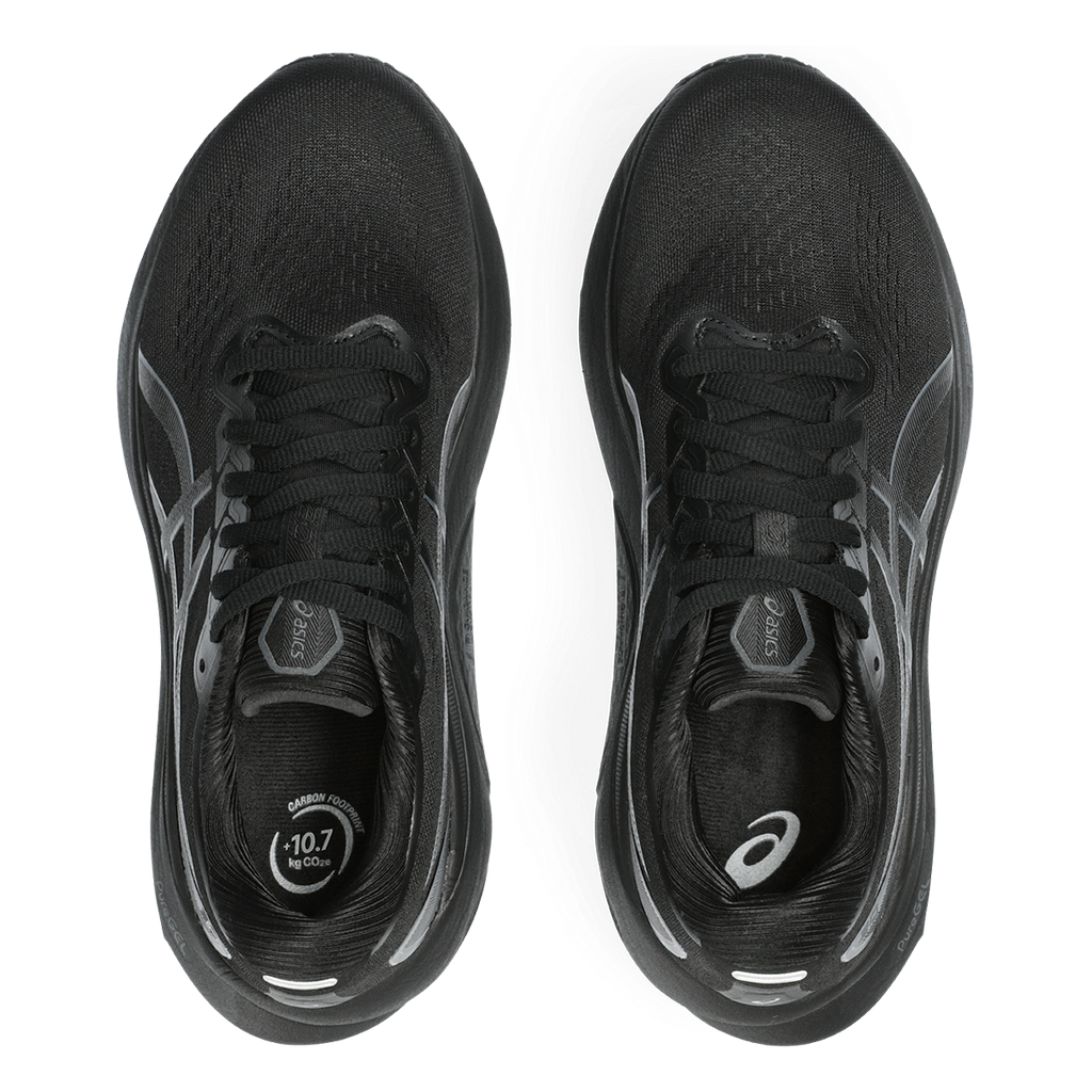 Asics Gel Kayano 30 — Black - Black — Size B — Width 10.5 — Back View