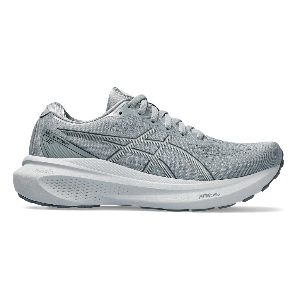 Asics Gel Kayano 30 — Sheet Rock - Piedmont Grey — Size B — Width 10 — Front View