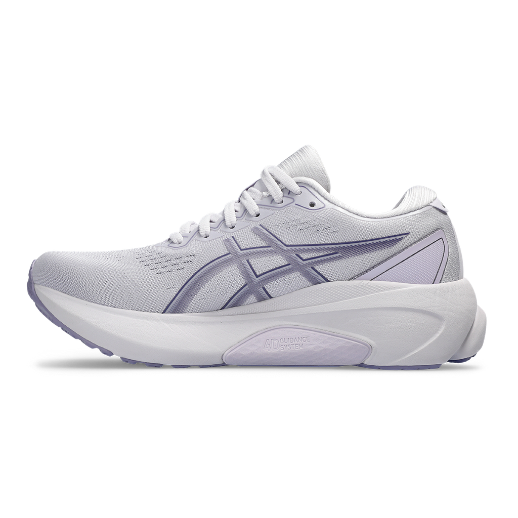 Asics Gel Kayano 30 — Lilac Hint - Ash Rock — Size D — Width 8 — Side View