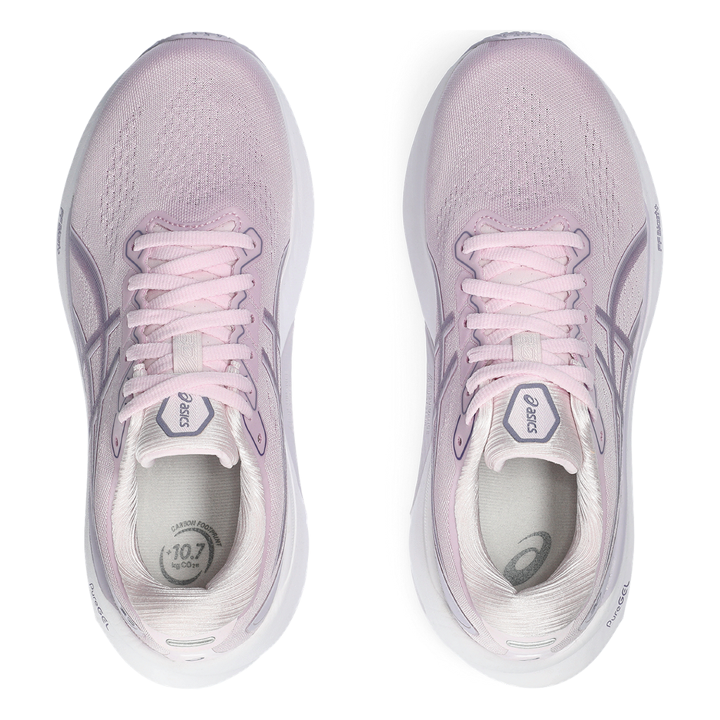 Asics Gel Kayano 30 — Cosmos - Ash Rock — Size B — Width 10 — Back View