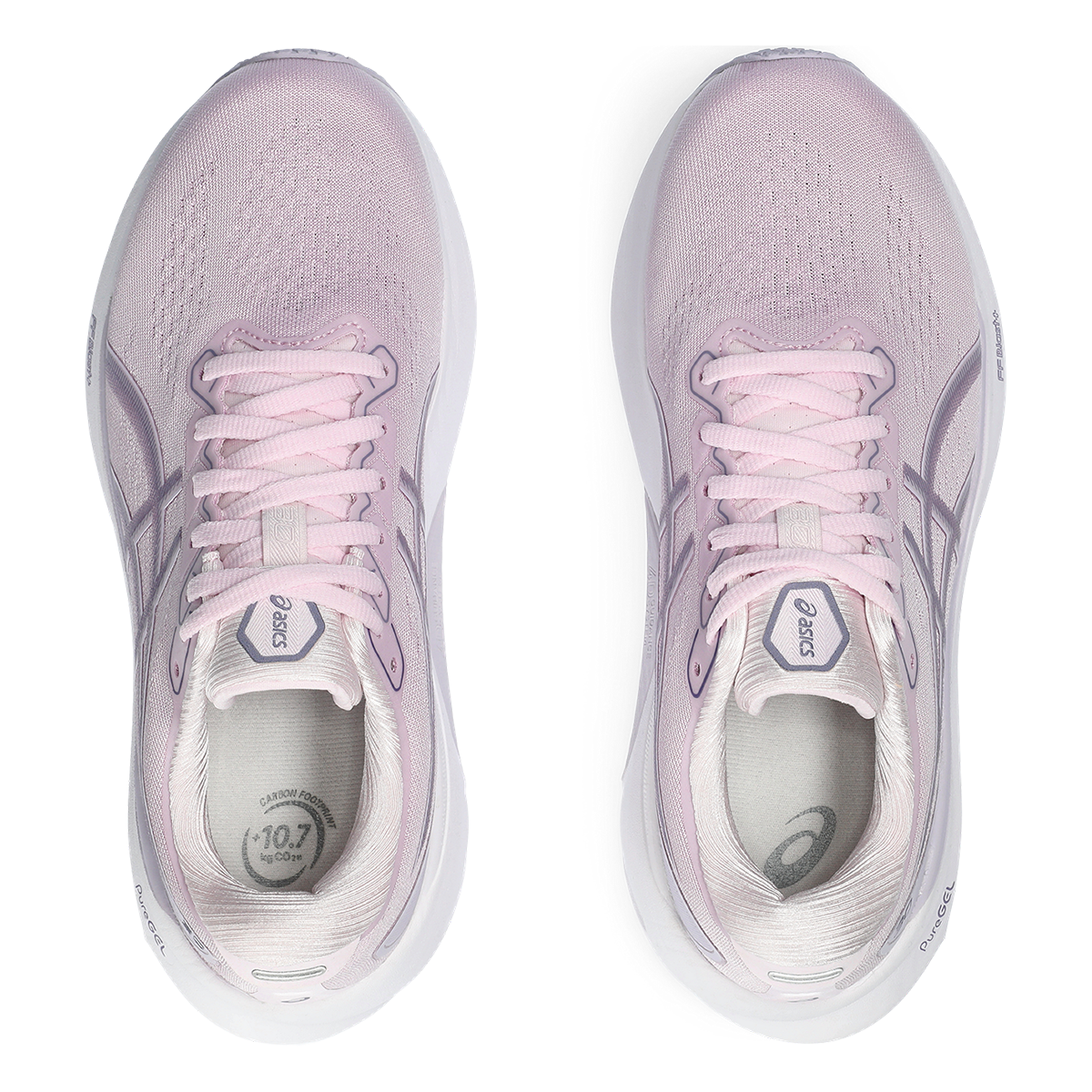 Asics Gel Kayano 30 — Cosmos - Ash Rock — Size B — Width 10 — Back View