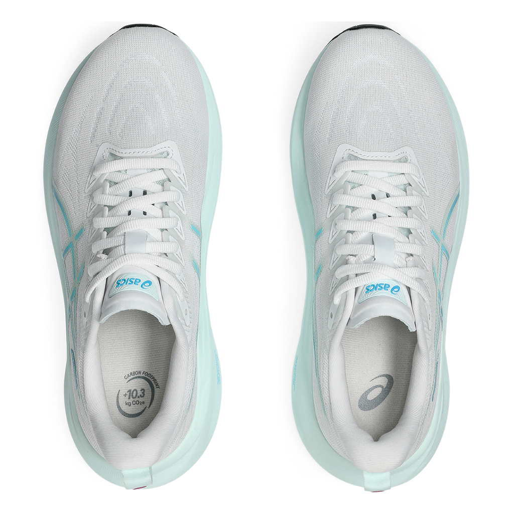 Asics GT 2000 13 — White - Soothing Sea — Size B — Width 6 — Back View