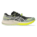 Asics Fuji Lite 5 — Black - Oatmeal — Size B — Width 7 — Front View