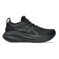 Asics Gel Nimbus 27 Black - Graphite Grey — Black - Graphite Grey — Size D — Width 6 — Front View