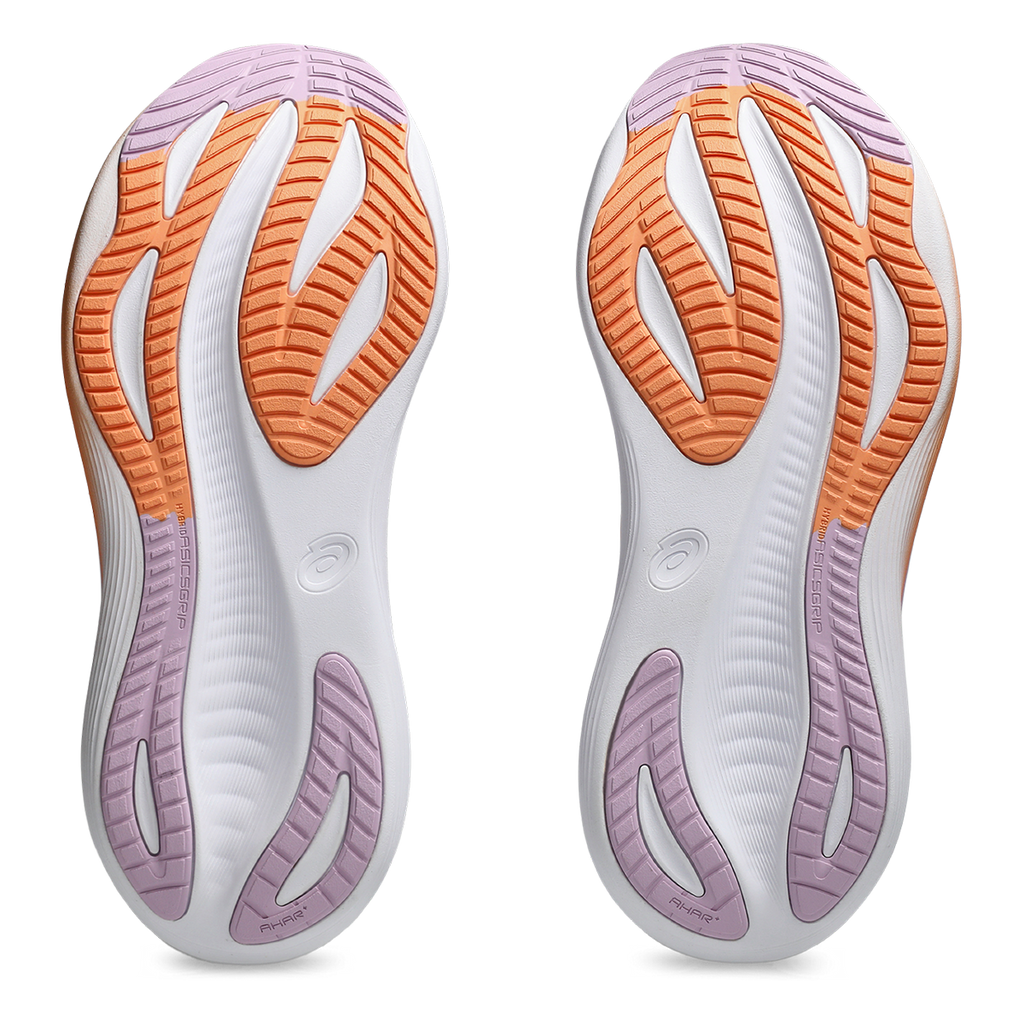Asics Gel Nimbus 27 White - Light Ube — White - Light Ube — Size B — Width 5 — Top View