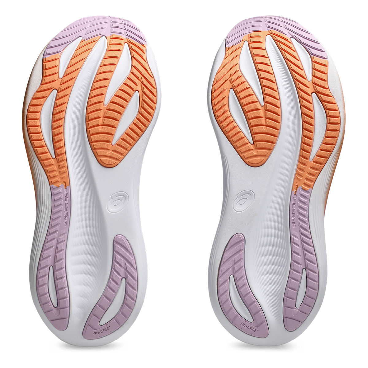 Asics Gel Nimbus 27 White - Light Ube — White - Light Ube — Size B — Width 5 — Top View