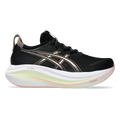Asics Gel Nimbus 27 Black - Breeze — Black - Breeze — Size B — Width 5 — Front View