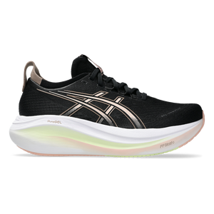 Asics Gel Nimbus 27 Black - Breeze — Black - Breeze — Size B — Width 5 — Front View