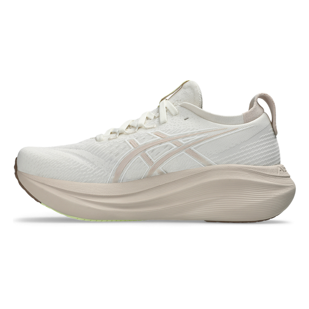 Asics Gel Nimbus 27 Cream - Mineral Beige — Cream - Mineral Beige — Size B — Width 5 — Side View