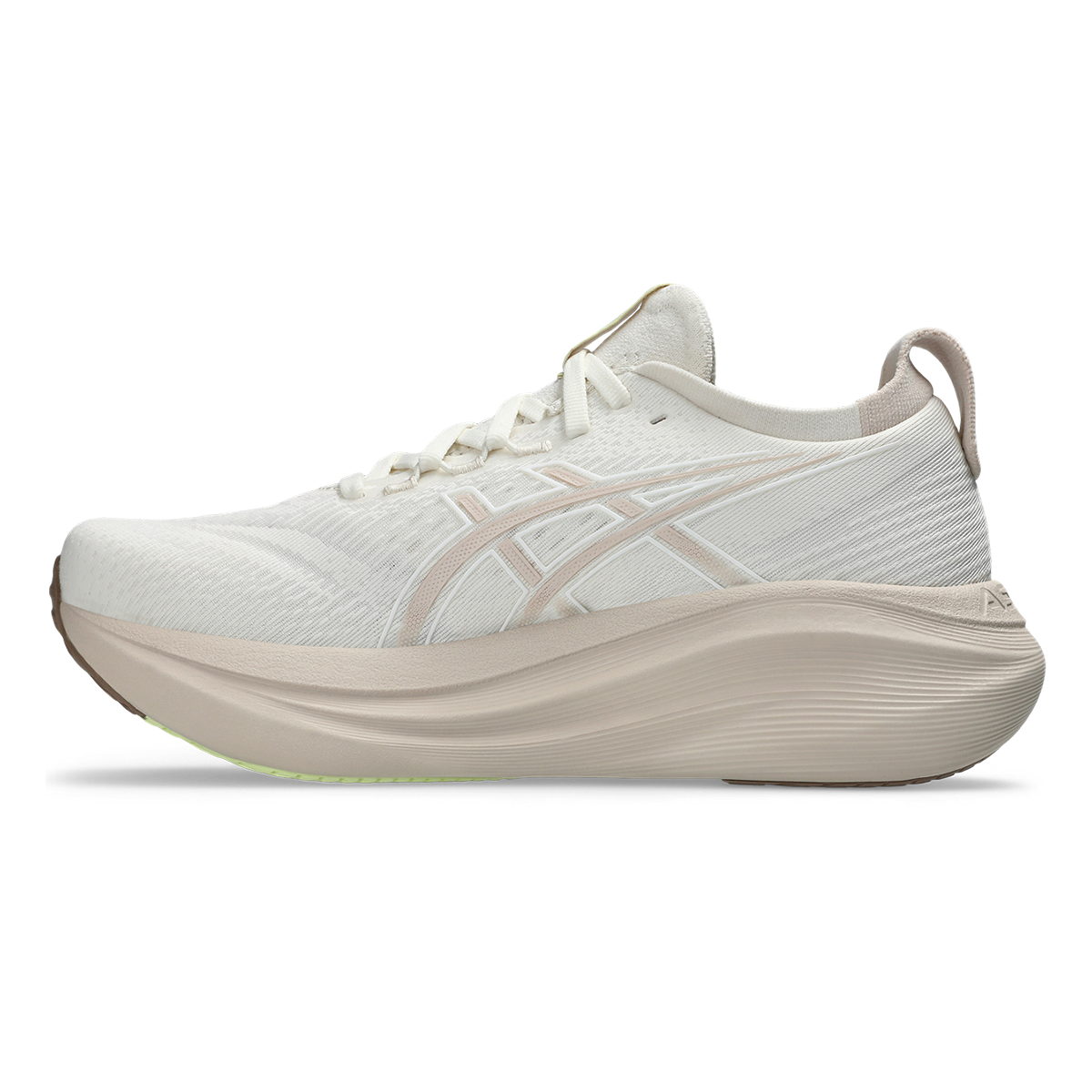 Asics Gel Nimbus 27 Cream - Mineral Beige — Cream - Mineral Beige — Size B — Width 5 — Side View