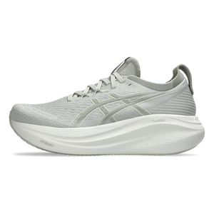 Asics Gel Nimbus 27 Lake Grey - White Sage — Lake Grey - White Sage — Size B — Width 5 — Top View