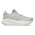 Asics Gel Nimbus 27 Lake Grey - White Sage — Lake Grey - White Sage — Size B — Width 5 — Front View
