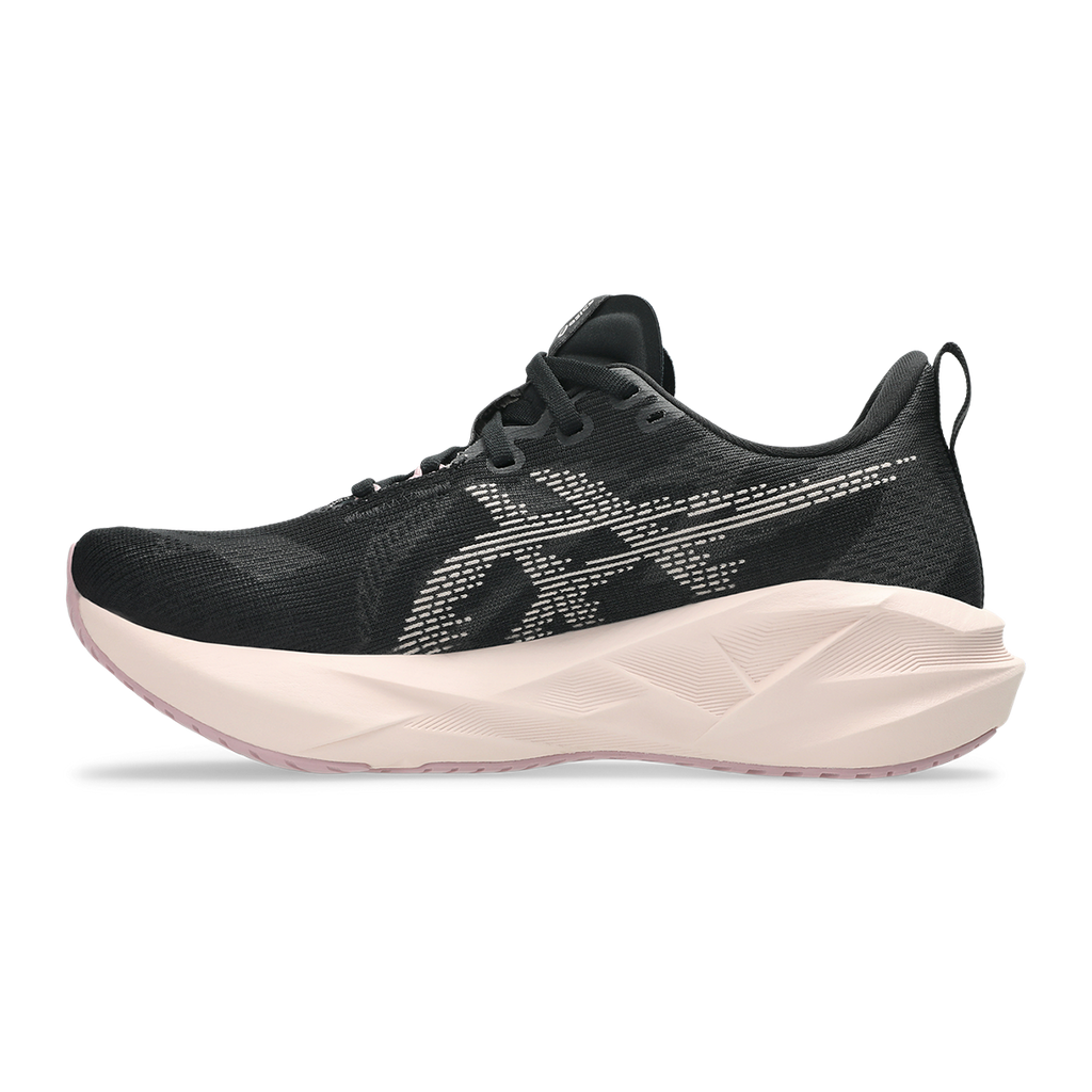 Asics Novablast 5 — Sky - Digital Sakura — Size B — Width 5 — Lifestyle View
