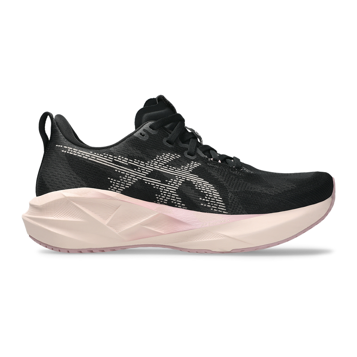 Asics Novablast 5 — Sky - Digital Sakura — Size B — Width 5 — Detail View