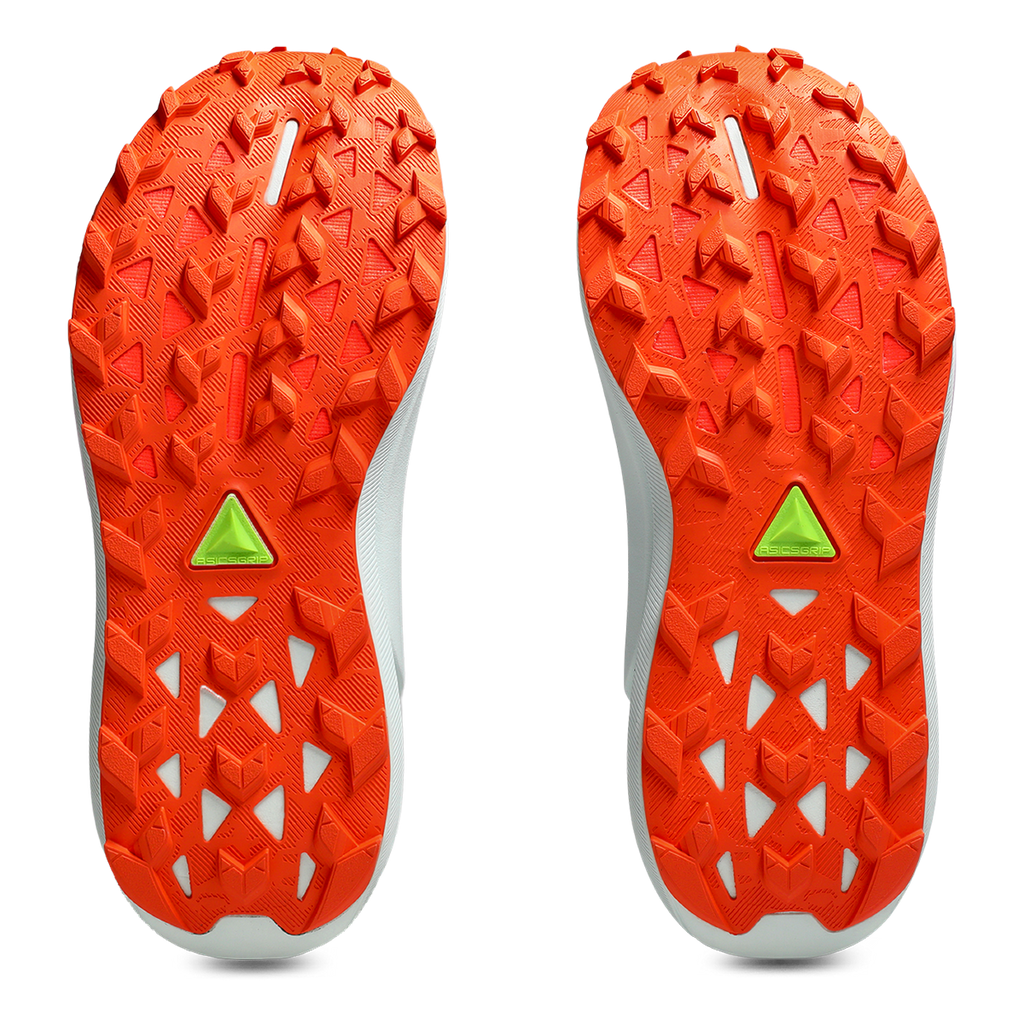 Asics Gel Trabuco 13 — Black - Nova Orange — Size B — Width 8.5 — Top View