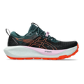 Asics Gel Trabuco 13 — Black - Nova Orange — Size B — Width 8.5 — Front View