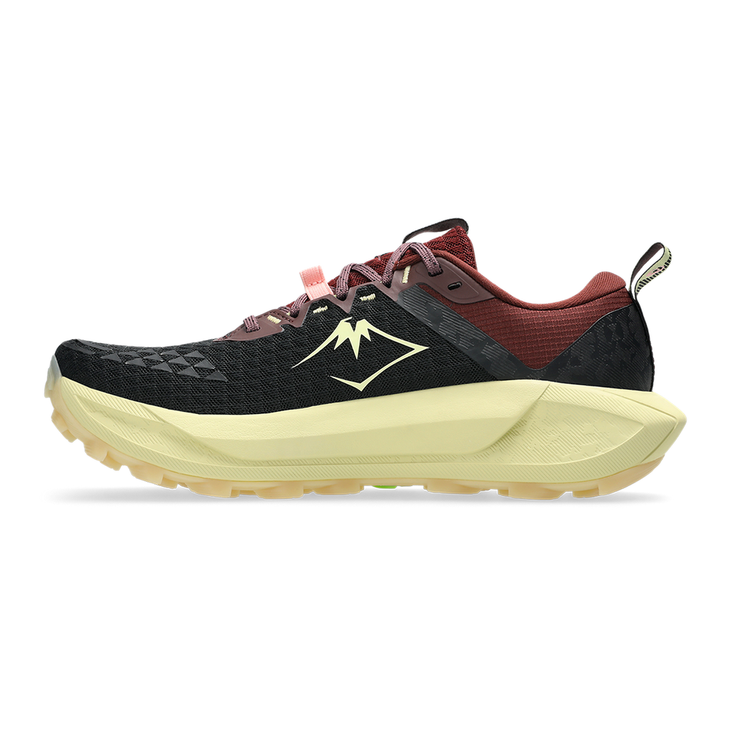 Asics Gel Trabuco 13 — Black - Nova Orange — Size B — Width 8.5 — Lifestyle View