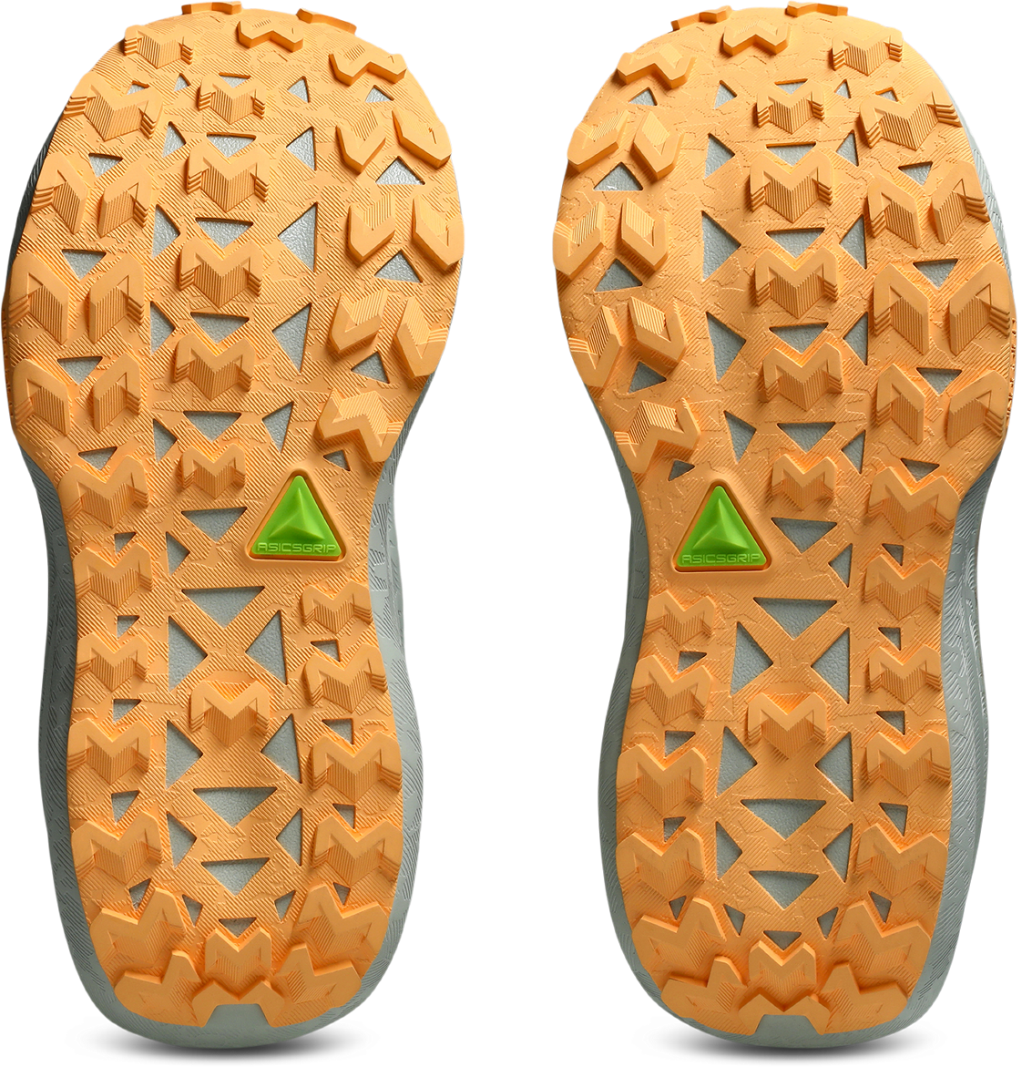 Asics Trabuco Max 4 — Cream - Dusty Steppe — Size B — Width 8.5 — Top View