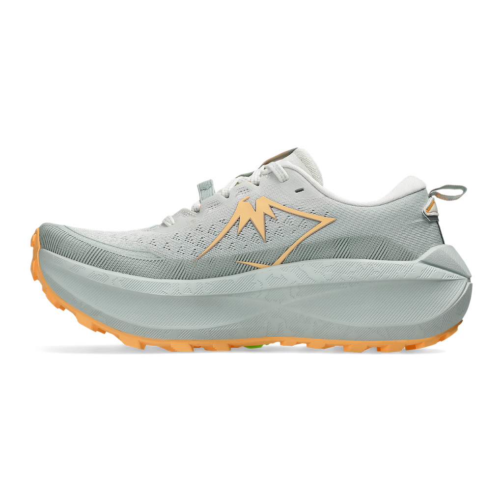 Asics Trabuco Max 4 — Cream - Dusty Steppe — Size B — Width 8.5 — Side View