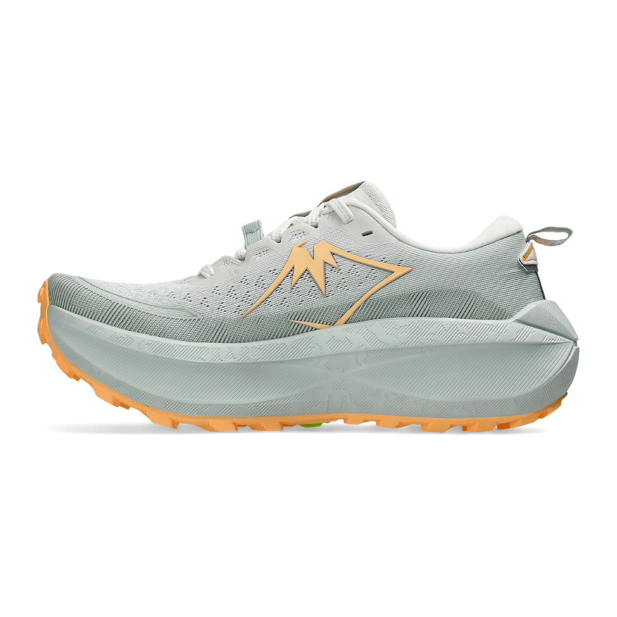 Asics Trabuco Max 4 — Cream - Dusty Steppe — Size B — Width 8.5 — Side View