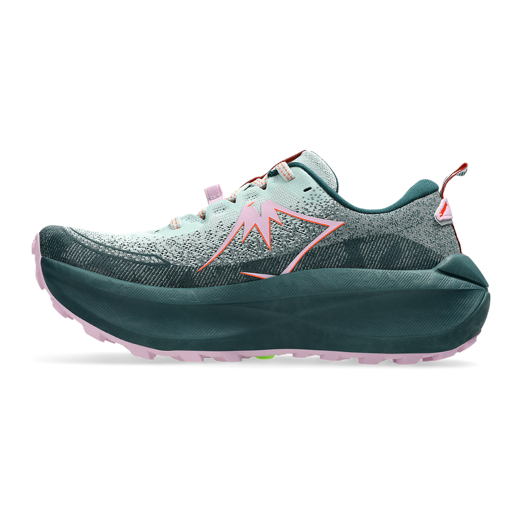 Asics Trabuco Max 4 — Cream - Dusty Steppe — Size B — Width 8.5 — Lifestyle View