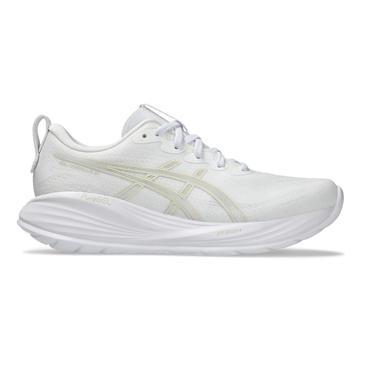 Asics Gel Cumulus 27 — Mineral Beige - Huddle Yellow — Size B — Width 5 — Alternate View 13