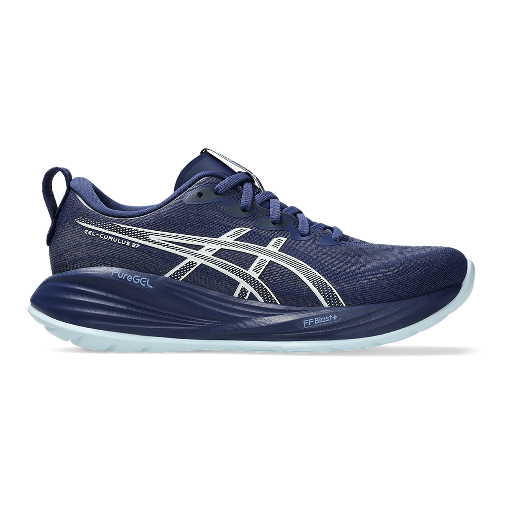 Asics Gel Cumulus 27 — Mineral Beige - Huddle Yellow — Size B — Width 5 — Alternate View 9